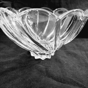 Marquis by Waterford Crystal Bowl—Bloom in Glass Soft light. Gentle curve.